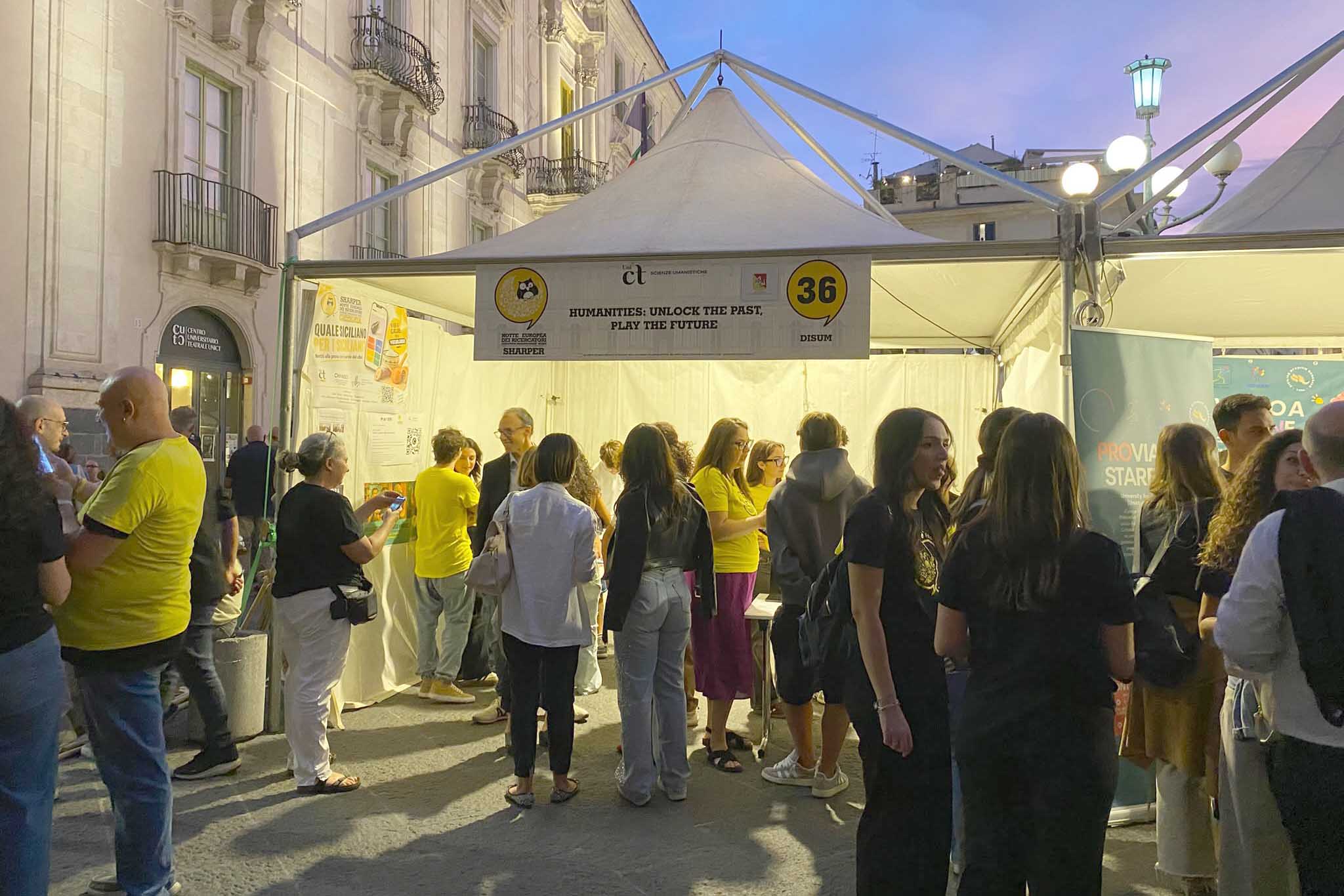 Lo stand del Disum